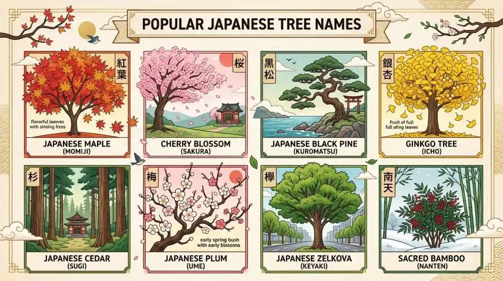 Popular-Japanese-Tree-Names